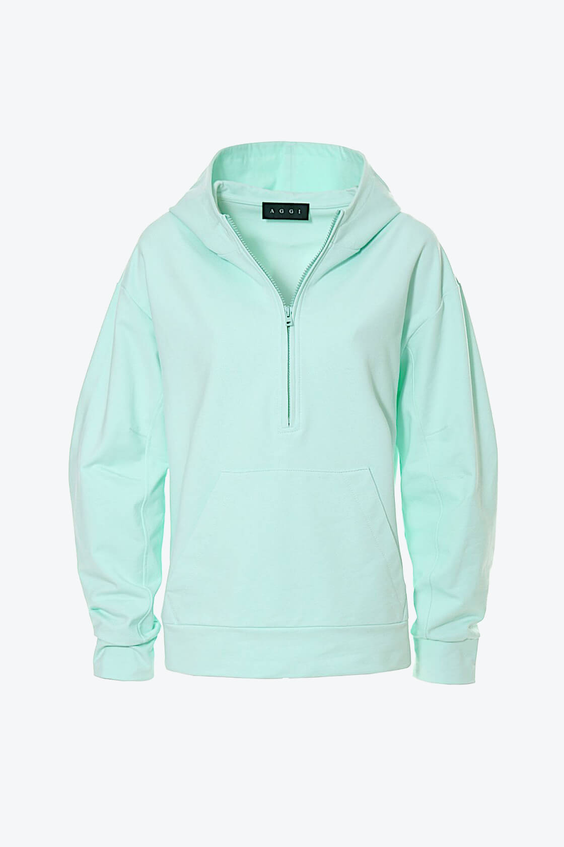 mint hoodie